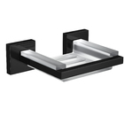 Saboneteira de Parede Metal Preta Clean|Soul Deca